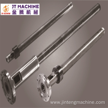 Double row air hole granulation single screw cylinder